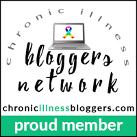 graphic that says Chronic Illness Bloggers Proud Member